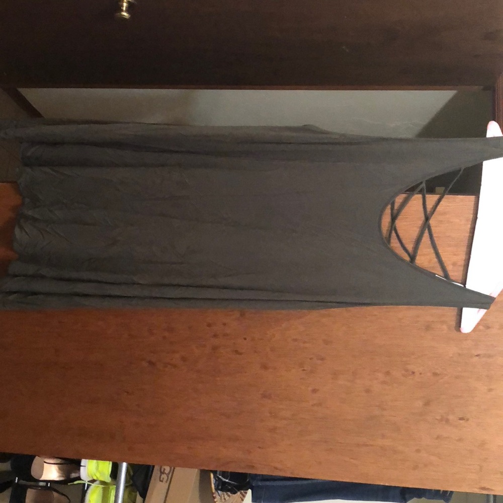 Comfy green summer dress